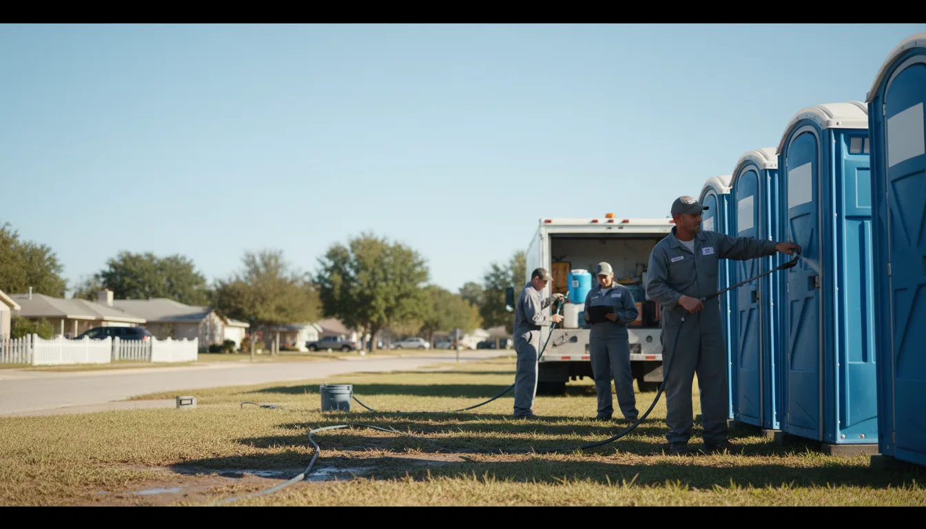 Long-Term Portable Toilet Rental in Georgia near me